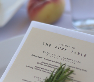 The Pure Table Premier Farm to Table 2014